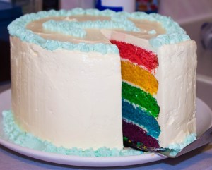 rainbow-cake